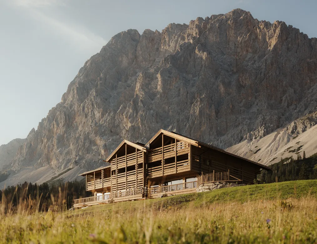 eriro Alpine Hide — Außenansicht in Ehrwald