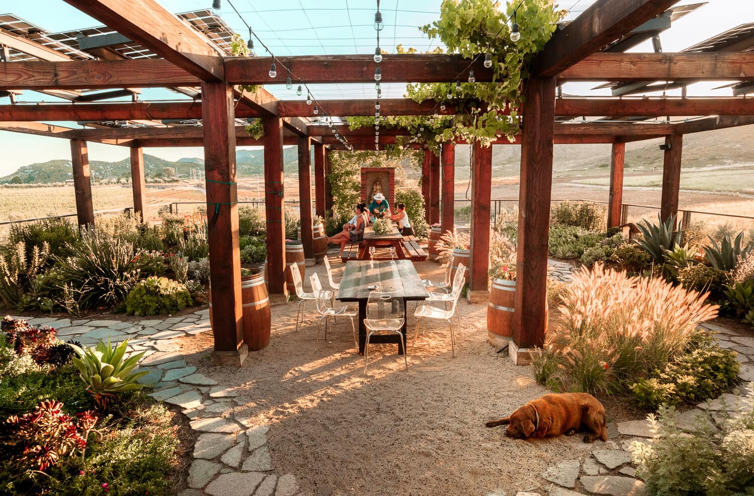 Weingut Finca La Carodilla — Architektur aus Beton und Naturstein