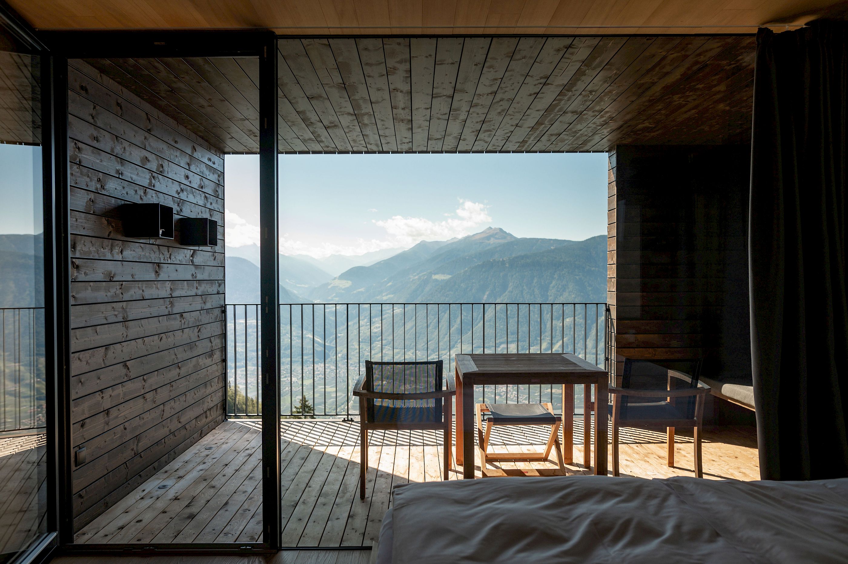 Boutique-Hotel in der Abendstimmung